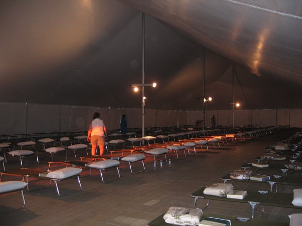 disaster relief shelter