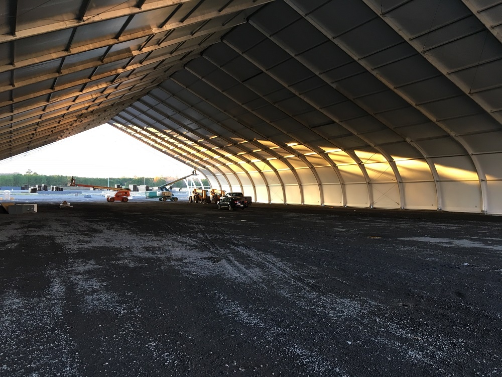 temporary warehouse structure