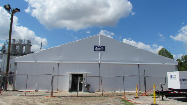 blast resistant tents structures