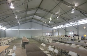 Lunch Tent Interior