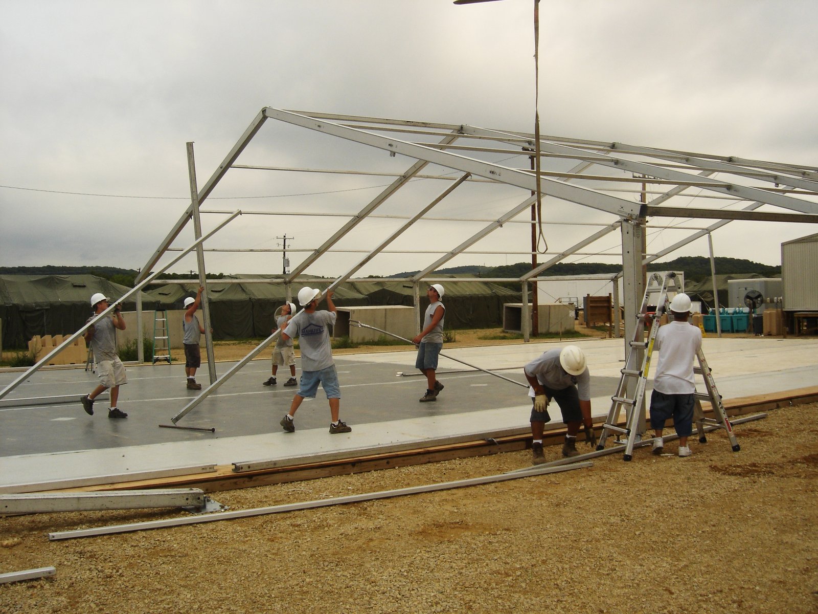 Setting a Good Foundation for your Temporary Fabric Structures