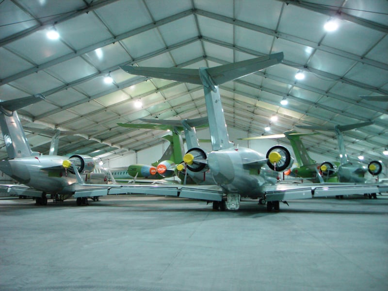 Temporary Hangar