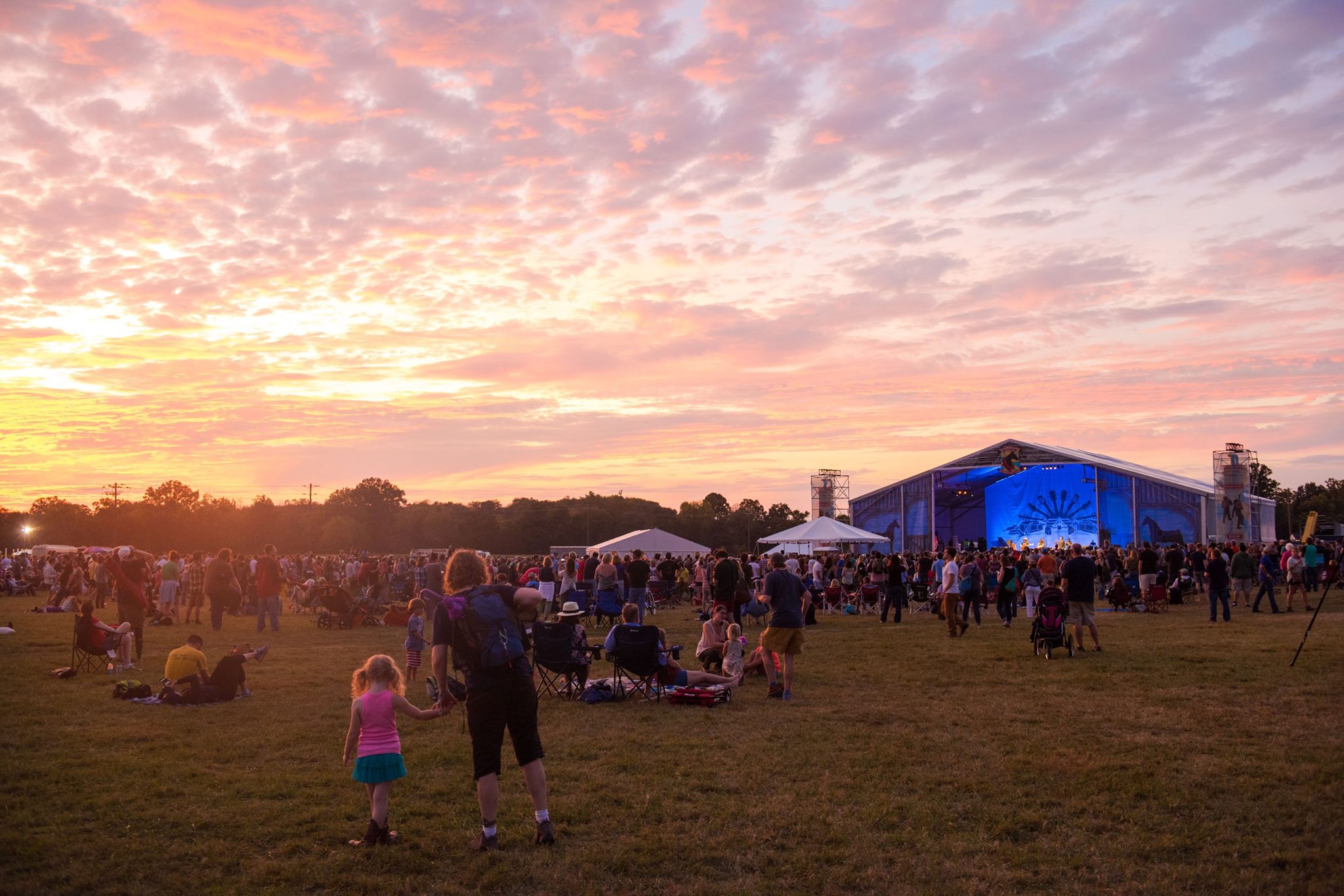 music festival temporary tent