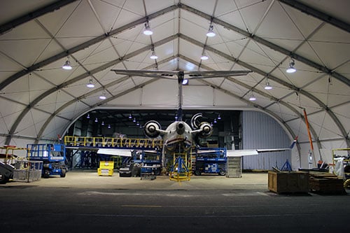 Temporary Hangar